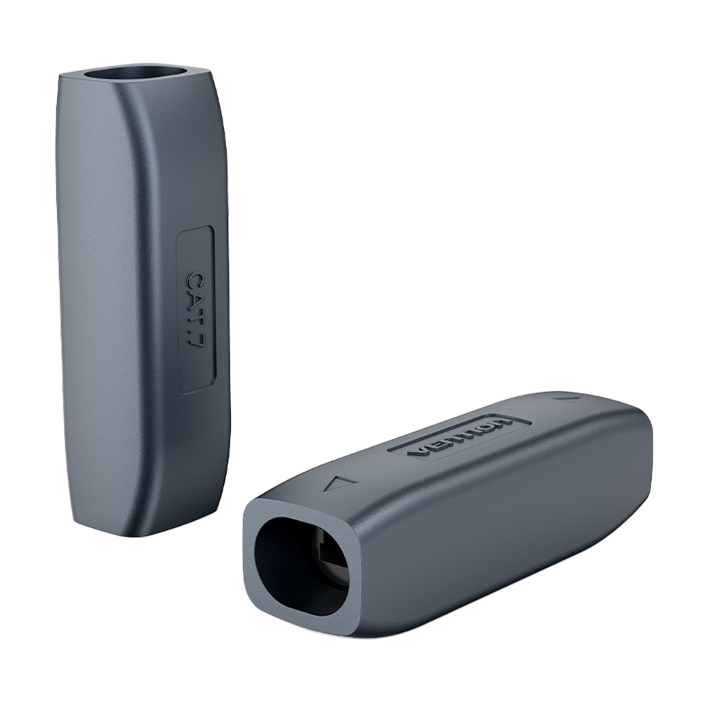 Vention NETWORK Coupler CAT7 FTP Shielded IP68 for Starlink Grey IPYH0 - Image 2