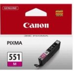 CANON INK CARTRIDGE CLI-551 MAGENTA FOR IP7250, MG6350, MG5450, MX925, MG7150, MG5550, MG7550, IX6850, MG5650