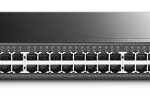 TP-LINK SWITCH 48PORTS GIGABIT LAN PORTS, 4 SFP PORTS, MANAGED, QOS, L2, VLAN, RACKMOUNT
