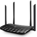 TP-LINK ROUTER WIRELESS AC1200 DUAL BAND, 4 X GIGABIT LAN PORTS, 1 X GIGABIT WLAN PORT, 4 X EXTERNAL ANTENNAS, MU-MIMO, QOS, PARENTAL CONTROL, WPS/ WIFI/ RESET/ ON/OFF BUTTON, ROUTER/AP MODE, WPA/WPA2/WPA3, BLACK