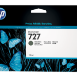 HP INK CARTRIDGE MATTE BLACK, HP 727, 130ML, FOR DESIGNJETS T920, T930, T1500, T1530, T2500, T2530 SERIES