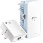 TP-LINK POWERLINE AC750, AV1000, WI-FI KIT, 1 X GIGABIT LAN PORT, ONE-TOUCH WI-FI CONFIGURATION, WPA-PSK / WPA2-PSK, WEP ENCRYPTIONS, UK PLUG