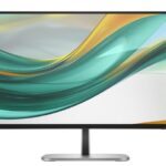 HP MONITOR 27'', S5 PRO 527PF BUSINESS, IPS, FHD 1920 X 1080, 5MS, 120Hz, 350 NITS, ANTIGLARE, HEIGHT ADJUSTABLE, SWIVEL, PIVOT, TILT, DISPLAY PORT, HDMI, 3YW, BLACK