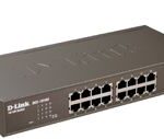 DLINK SWITCH 16PORT 10/100 LAN PORTS, LAYER 2, UNMANAGED, PLUG & PLAY, AUTO MDI/MDIX, GREEN TECHNOLOGY, PLASTIC CASE, DESKTOP