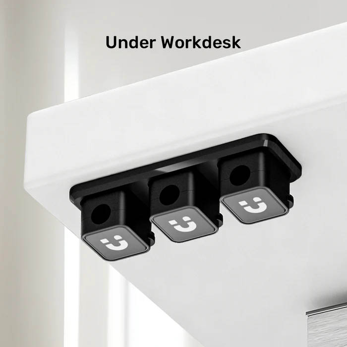 Unitek Cable Organizer 3+1 SnapHold Magnetic Cable Clips with Base T1117A - Image 4