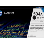 HP TONER BLACK, HP 504A, FOR PRINTERS COLOR LASERJET CM3530, CP3525 - 5.000 PAGES