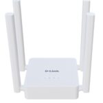 DLINK ROUTER WIRELESS DUAL BAND AC1200, 4 X EXTERNAL ANTENNAS, 2x 10/100 LAN PORTS, 1x WAN PORT, UNIVERSAL REPEATER MODE SUPPORT