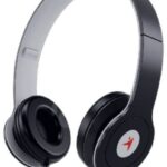 GENIUS HEADPHONES HS-M450, IN LINE MICROPHONE & VOLUME CONTROL, NOISE CANCELLATION, 40MM DRIVER, 3.5MM JACK CONNECTION, FOLTABLE DESIGN, BLACK