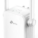 TP-LINK WIRELESS RANGE EXTENDER N300, SINGLE BAND, 1 X 10/100 LAN PORT, 2 X EXTERNAL ANTENNAS, RANGE EXTENDER/AP MODE, WPA/WPA2, UK PLUG, WHITE