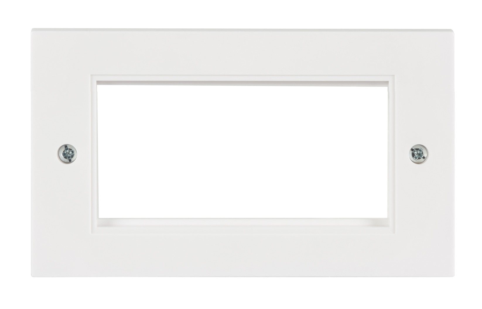 AV:Link Wall Plate Frame Double 4 Modules 122.505UK
