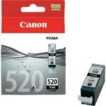 CANON INK CARTRIDGE PGI-520 BLACK FOR IP4700, MP560, MP640, MX870, MP980, MP630, MP620, MP620B, MP540, MP550