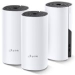 TP-LINK WIRELESS WHOLE HOME MESH KIT AC1200, DUAL BAND, 2 x GIGABIT LAN PORTS, 2 X INTERNAL ANTENNAS, MU-MIMO, QOS, PARENTAL CONTROL, ROUTER/AP MODE, WPA/WPA2, WHITE, PACK OF 3 UNITS
