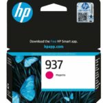 HP INK CARTRIDGE MAGENTA, HP 937, FOR OFFICEJET PRINTERS 9720e, 9730e, 9132e, 9117b, 9120e, 9122e, 9135e, 9110b, 9125e, 9120b, 9130b - 800 PAGES