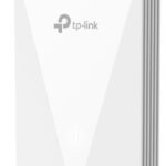 TP-LINK ACCESS POINT AX3000, WIRELESS INDOOR WALL PLATE, 1 X UPLINK GIGABIT PORTS, 3 X DOWNLINK GIGABIT PORT, 2 X DUAL BAND ANTENNAS, BAND STEERING, OMADA APP, 100+ CONCURRENNT USERS