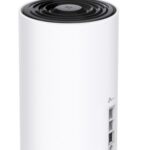 TP-LINK WIRELESS WHOLE HOME MESH KIT AXE5400 WHOLE HOME MESH WI-FI 6E SYSTEM(TRI-BAND), SPEED: 574 MBPS AT 2.4 GHZ + 2402 MBPS AT 5 GHZ + 2402 MBPS AT 6 GHZ, SPEC: 4× INTERNAL ANTENNAS, 1× 2.5 GIGABIT PORT + 2× GIGABIT PORTS