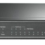 TP-LINK SWITCH 8PORTS 10/100, 4PORTS PoE+ AND 4 PORTS 10/100 LAN, 41W, UNMANAGED, DESKTOP, UK PLUG