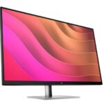 HP MONITOR 32'', E32k G5 BUSINESS, IPS, 4K UHD 3840 X 2160, 5MS, 350 NITS, 3W SPEAKERS, ANTIGLARE, HEIGHT ADJUSTABLE, PIVOT, SWIVEL, TILT, HDMI, DISPLAY PORT, USB-C 65W POWER DELIVERY, LAN, 3YW, BLACK/SILVER