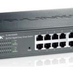 TP-LINK SWITCH 24PORTS GIGABIT LAN PORTS, UNMANAGED, FANLESS, RACKMOUNT/DESKTOP, UK PLUG