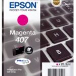 EPSON INK CARTRIDGE MAGENTA L 407, FOR WF-4745DTWF 1900 PAGES