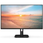 PHILIPS MONITOR 23.8'', BUSINESS, E, IPS, FHD 1920 X 1080, 120Hz, 1MS, SPEAKERS, 250CD/M2, TILT, VGA, HDMI IN, DP 3YW, BLACK