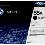 HP TONER BLACK, HP 55A, FOR MONOCHROME LASERJET P3015, M525, M521- 6.000 PAGES