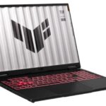 ASUS NOTEBOOK TUF A16 GAMING, FA608UH-RV015W, AMD RYZEN 7 260 3.8-5.1GHz/24MB, 8C, 16GB, 512GB SSD M.2 NVMe PCIe4, NVIDIA RTX 5050 8GB, 16'' WUXGA 1920x1200 300NITS 165Hz, RGB KB, WIFI6E, BT, LAN, USB-A, USB-C, HDMI, WIN 11 HOME, 2YW, GREY