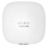 HPE ARUBA ACCESS POINT INSTANT ON AP22, 12V/18W, PSU INCLUDED, INDOOR, 5GHZ 2X2 MIMO, DUAL RADIO, UPLINK POE GIGABIT PORT WITH POE IN SUPPORT, WIFI 6, 2YW