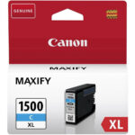 CANON INK CARTRIDGE PGI-1500XL CYAN FOR MB2050, MB2350, MB2150, MB2750 (1000 Pages)