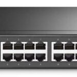 TP-LINK SWITCH 24PORTS GIGABIT LAN PORTS, 4 SFP PORTS, MANAGED, QOS, L2, VLAN, RACKMOUNT, UK PLUG