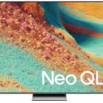 SAMSUNG TV 75'' QN85F, F, 3840X2160, 4K, AI, NEO QLED, SMART, 100/144HZ, HDR 10+, AI AUTO GAME MODE, HDMIx4, USBx2, ETHERNET, SIMPLE CHAMFER, ECLIPSESILVER