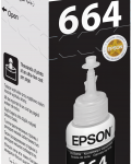 EPSON INK BOTTLE BLACK T6641, 1 x 70.0 ml, 4K PAGES, FOR ITS 4 CLR, L210, L110, L300, L355, L550, L1300, L220, L365, L310, L455, L565, L486, L382, L386, L3050, L3060, L3070