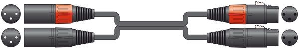 Chord Classic 2 XLRF-2 XLRM 1.5m 190.029UK