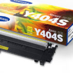HP SAMSUNG TONER YELLOW, CLT-Y404S, FOR PRINTERS SL-C430/C480 - 1.000 PAGES