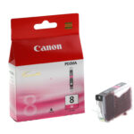 CANON INK CARTRIDGE CLI-8 MAGENTA FOR IX4000, PRO 9000 MARK II, IP4200, IP4200X, IP5200, IP5200R, IP6600D