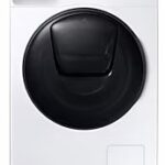 SAMSUNG WASHING MACHINE WW80T, 8KG, 1400RPM, B, SMART WIFI, AL CONTROL, ECO BUBBLE, BUBBLE SOAK, DRUM CLEAN, ADD WASH, BLACK DOOR, WHITE, 20YW ON DIGITAL INVERTER COMPRESSOR
