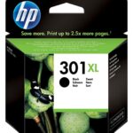 HP INK CARTRIDGE BLACK HIGH YIELD, HP 301XL, FOR PRINTERS 1000, 1050, 2000, 2050, 3000, 3050, 1010, 1050A, 1510, 1512, 1514, 2050A, 2540, 2542, 2544, 3050A, 3052A, 3054A, - 480 PAGES