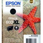 EPSON INK CARTRIDGE BLACK 603XL, 1 x 8.9 ml, XL, WF-2850, WF-2870, XP-2100, XP-2150, XP-3100, XP-3150, 500 PAGES