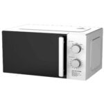 HYUNDAI MICROWAVE, 20LT, 700W OUTPUT, 1100W INPUT, 220-240V, 50HZ, 5 POWER LEVELS, MECHANICAL CONTROL, NO HANDLE, WxHxD 44.4x24.0x35.0, WHITE