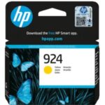 HP INK CARTRIDGE YELLOW, HP 924, FOR OFFICEJET PRINTERS 8125e, 8122e, 8135e, 8124e, 8132e, 8134e - 400 PAGES