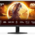 AOC MONITOR 27G4HRE, GAMING 27'', E, 200HZ, SPEAKERS, IPS LED, 1920x1080, 80M:1, 300 CD/M², TILT, 2X HDMI, DISPLAY PORT, FRAMELESS, 3YW, BLACK
