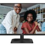 AOC MONITOR 23.8'', SPEAKERS, IPS, FHD 1920 X 1080, 20M:1, 300 CD/M2, 4MS, 120HZ, TILT, HEIGHT ADJUSTABLE, SWIVEL, PIVOT, DP, DP OUT, HDMI, USB HUB, USB-C, LAN, WALLMOUNT, 5YW, BLACK