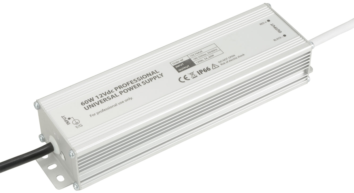 LYYT PS60 Universal 12V 60W IP67 Power Supply 153.744UK