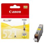 CANON INK CARTRIDGE CLI-521Y YELLOW FOR IP4700, MP560, MP640, MX870, MP980, MP630, MP620, MP620B, MP540