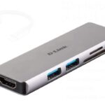 DLINK ADAPTER 5-IN-1, USB-C HUB WITH HDMI/SD AND MICROSD CARD READER