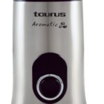 TAURUS COFFEE GRINDER, AROMATIC, 150W, 50G, PULSE BUTTON, CABLE HOUSING, STAINLESS STEEL