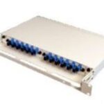 DLINK PATCH PANEL LIU 24 PORT, FIBER OPTIC, RACK MOUNT FIXED, LOADED WITH 12 DUPLEX LC MULTIMODE ADAPTERS