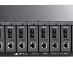 TP-LINK CHASSIS RACKMOUNT 14-SLOT, HOT-SWAPPABLE, EASY AND QUICK REPLACEMENT OF CONVERTER, TWO COOLING FANS