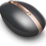HP MOUSE 700 SPECTRE RECHARGEABLE, BLUETOOTH WIRELLESS, PAIR WITH 4 DEVISES, WITH 1.200 DPI, THE LASER SENSOR PROVIDES SUPERB ACCURACY AND PRECISION — ON ALMOST EVERY SURFACE, DARK ASH SILVER