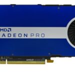 HP VGA CARD AMD RADEON PRO W5500 8GB, 4 DISPLAY PORTS CONNECTS UP TO 4 MONITORS FOR Z SERIES WORKSTATIONS