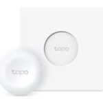 TP-LINK TAPO, SMART SMART BUTTON, SMART ACTIONS, CUSTOMIZED ACTIONS, LOCAL INSTANT CONTROL, CONTROL FROM MULTIPLE LOCATIONS, FLEXIBLE MOUNTING, LONG BATTERY LIFE, WHITE, 2 YW